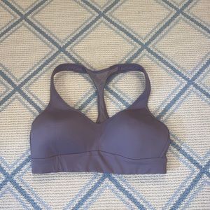 Dark Purple Supportive Lululemon Sports Bra
